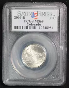 2006-D Washington Quarter - PCGS MS-69 - Colorado TQ2492/JH - Picture 1 of 2