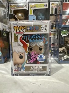 Funko Pop! One Piece Yamato #1316- Funko Shop Signed By Michelle Rojas GCOA - Picture 1 of 12
