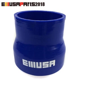 Acoplador reductor de tubería de manguera/turbo/entrada/intercooler de 3"" a 2,5"" azul - Imagen 1 de 6