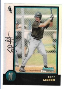 Jeff Deliver 1998 Bowman cromo refractor #117 Chicago White Sox - Imagen 1 de 2