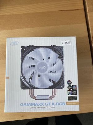 DeepCool GAMMAX GT A-RGB Gaming 4-heatpipe CPU Cooler - Image 1 of 4