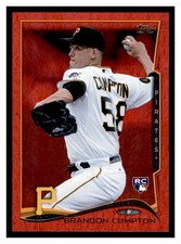 2014 Topps Update Red Foil #US-189 BRANDON CUMPTON Pittsburgh Pirates ~B2S