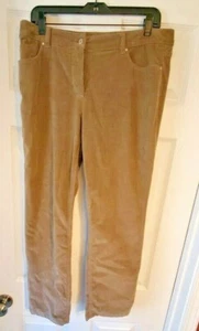 Liz Claiborne Damengröße 10 braune Cordhose gebraucht, in einwandfreiem Zustand  - Bild 1 von 9