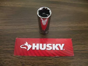 NEW... HUSKY 1/4" Dr Drive - DEEP SAE Inch In SOCKET 6 Pt Point 6pt - ANY SIZE - Picture 1 of 2