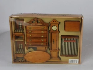 Juego de muebles miniatura vintage casa de muñecas paget servicios artículo nuevo y sellado - Imagen 1 de 4