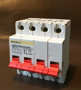 Square D AC22A 125A 4 pole Switch Disconnector 60947-3 (15#6) - Picture 1 of 3