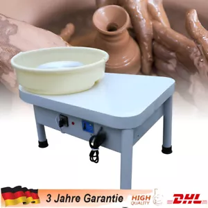Professionelle schwere tragbare Desktop-Töpferscheibe Keramikmaschine + Fußpedal - Bild 1 von 10