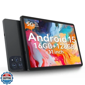 2025 Latest 11 Inch Tablet Android 15 Tablets with Octa Core Processor 16GB R - Picture 1 of 5