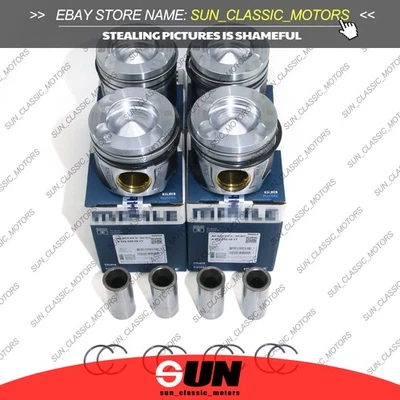 Комплект из 4 поршней STD для Mercedes-Benz W205 C220 CDI W204 Sprinter Vito OM651 2,1 л - Изображение 1 из 4