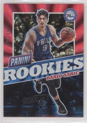 2017 Panini National Convention Rookies Rainbow Spokes /49 Dario Saric #BK34 - Image 1 of 2