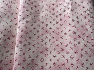 4 Yards - Daisy Kingdom “Heart & Flower Dots”  #4813 ~ Fabric - Picture 1 of 2