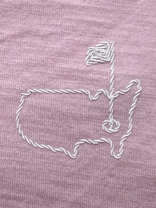 Masters Magnolia Lane T-Shirt Damen M Pima Baumwolle bestickt rosa TOP - Bild 1 von 15
