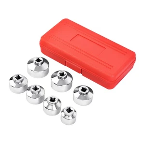 Labwork 7 Pcs Oil Filter Cartridge Socket Set Metric 24-38mm For Mercedes - Picture 1 of 5