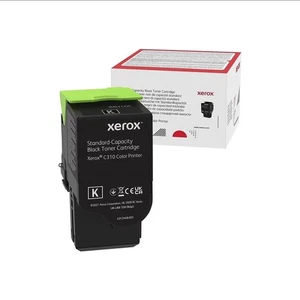 Genuine Xerox Black Standard Capacity Toner Cartridge, Xerox C310 Color Printer, - Zdjęcie 1 z 3