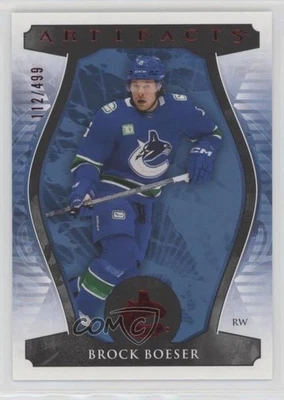 2023-24 Upper Deck Artifacts Ruby /499 Brock Boeser #43 - Image 1 of 2