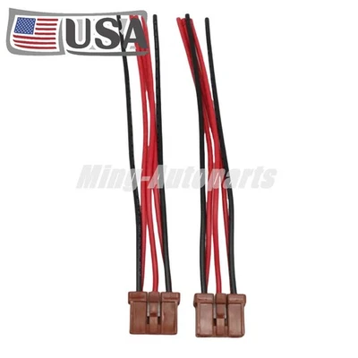 Juego de 2 conectores de faros enchufes para Acura Integra 1994-2001 1,8 L tipo R Foto 1 de 4