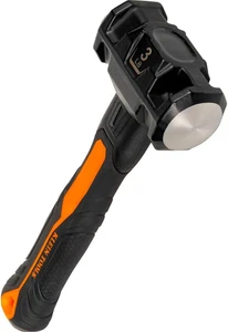Klein Tools H80693 Sledgehammer, 3-Pound Dual-Faced Hammer with Fiberglass Handl - Picture 1 of 12