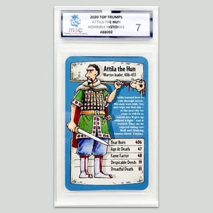Top Trumps Horrible Histories MGC Graded 7 Trading Card Game Horror Rare Vintage - Bild 1 von 10