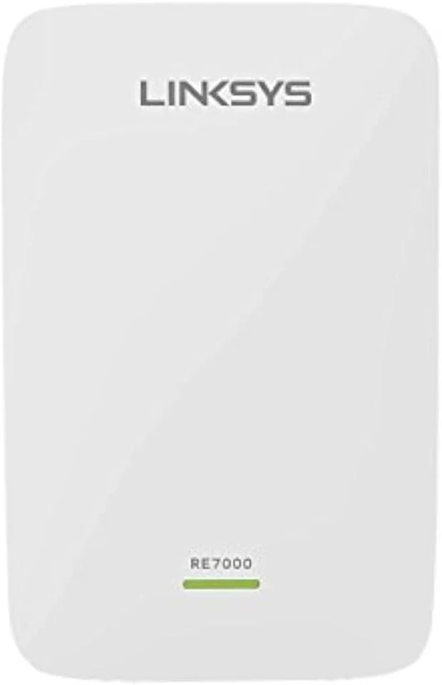 Linksys WiFi Extender WiFi 5 Range Booster Dual-Band Booster RE7000-V2 - WHITE - Image 1 of 4