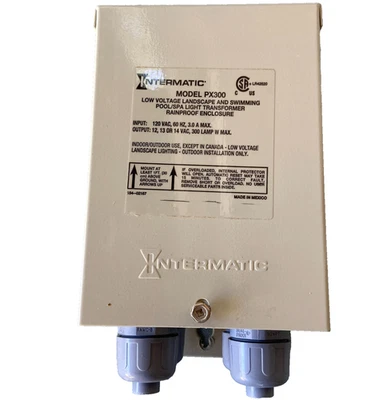 Intermatic PX300 Low Voltage Landscape Swimming Pool/Spa Light Transformer NOB - Image 1 of 4