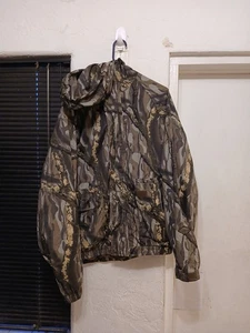 Columbia Jacket Men Sz XLT Camouflage  Silent Hunter Omni Tech Hooded Zip Up - Picture 1 of 18