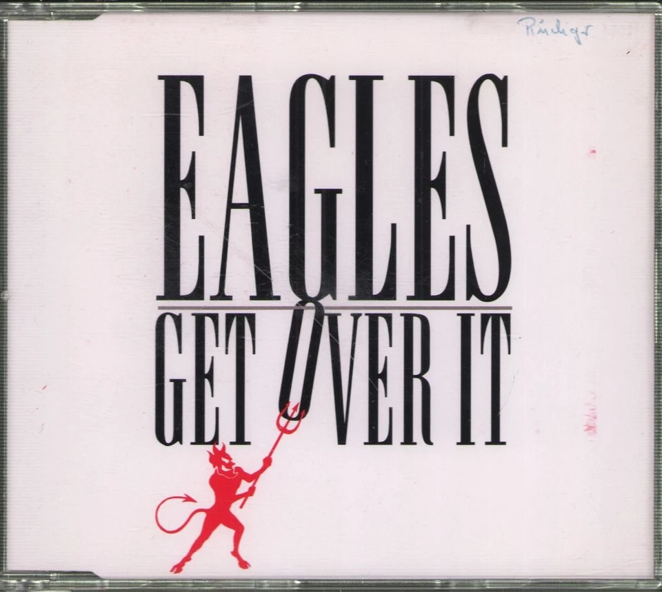 Eagles Get Over It CD Europe Geffen 1994 CD. name written on front insert - Bild 1 von 2