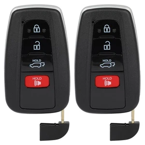 2X for 2019 Toyota RAV4 (US Production) Keyless Entry Remote Control Key Fob - Picture 1 of 8