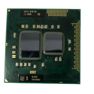 Intel Core i3-380M Socket PGA988 CPU laptop processor - Image 1 of 2