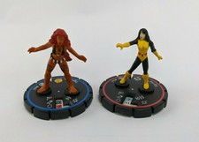 Wizkids Heroclix Marvel Fantastic Forces 2005 Figures Retired - Karma & Tigra