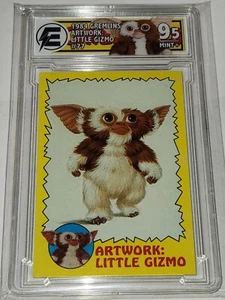 1984 GREMLINS ARTWORK LITTLE GIZMO #77 9.5 MINT - Picture 1 of 2
