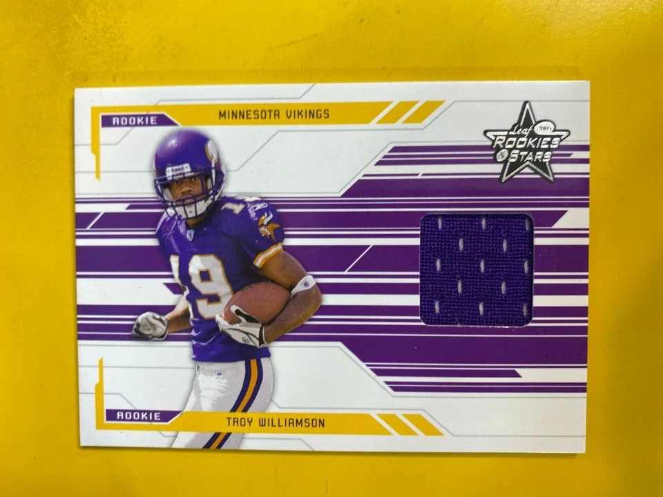 D60529  2005 Leaf Rookies and Stars #277 Troy Williamson #368/750 - Image 1 of 1