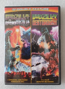 GODZILLA / Double Feature: Godzilla vs Space Godzilla, and vs Destroyah - DVD - Picture 1 of 2