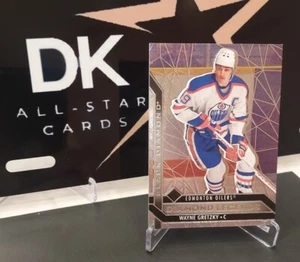 WAYNE GRETZKY 2020-21 BASE BLACK DIAMOND LEGENDS/349 BDL-WG EDMONTON OILERS UNI - Imagen 1 de 4