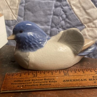 Винтажная фигурка мандариновой утки GOEBEL W Германия 358 32-04 птица фарфор 1 6/8 X 3 дюйма - Изображение 1 из 4