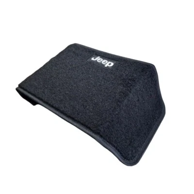 PLANETCARPETS Tappetino Protettivo Tunnel Centrale Posteriore Jeep Compass 2017 (Ricamo JEEP)