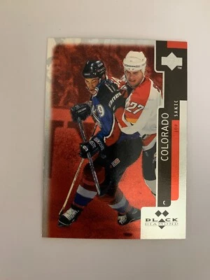 1997-98 Black Diamond Double Diamond #96 Joe Sakic - Colorado Avalanche - Image 1 of 2