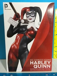 HARLEY QUINN DC COMICS ICONS STATUE LIMITED EDITION LOW # *SHIPPING WORLDWIDE* - Picture 1 of 10