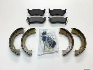 Parking Brake Shoes Fitting KIT & Pads for Jeep Cherokee KJ 2002-2007 BRK/KJ/009 - Picture 1 of 4