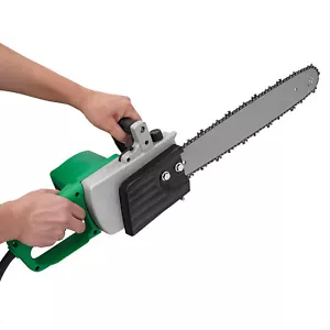 Handheld Electric Chainsaw Wood Cutting Saw Powerful Corded Chainsaw 1300W - Picture 1 of 9