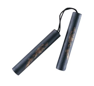 Ninja Nunchaku Japanese Karate Kung Fu Master Boys Costume Weapon Nunchucks Soft - Picture 1 of 1