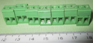 Phoenix Contact 2POS Green Pluggable PCB Terminal Block Connector MSTB 1.5/2 7PK - Picture 1 of 4