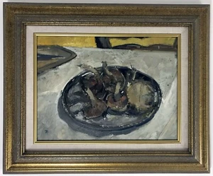 Tom Coates NEAC Original signed oil on Canvas Still life - Picture 1 of 1