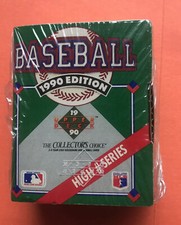 1990 UPPER DECK BASEBALL HIGH SERIES NEW/SEALED SET (100 CARDS) - MANY STARS