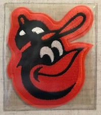 1966 BALTIMORE ORIOLES OFFICIAL MLB BASEBALL THROWBACK PATCH WILLABEE WARD