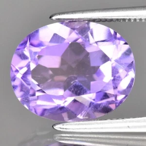 ๐ 3.58ct 11x9mm VS Oval Natural Purple Amethyst - Unheated Brazil Gem - Picture 1 of 4