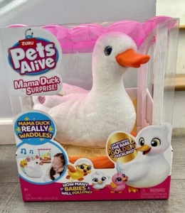 Mascotas Vivas Zuru Mamá Pato Sorpresa Robótico Interactivo ¡NUEVO EN CAJA! - Imagen 1 de 7