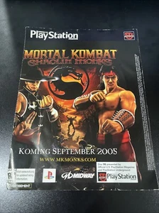 PlayStation Magazine Demo Disc Issue 96 - Mortal Kombat - New Sealed - Sony PS2 - Picture 1 of 4