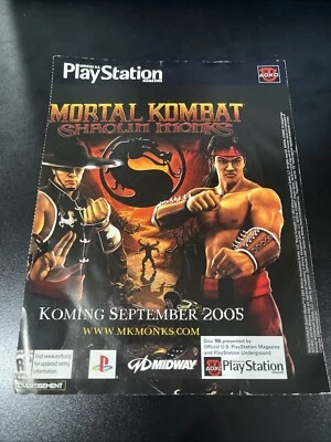 PlayStation Magazine Demo Disc Issue 96 - Mortal Kombat - New Sealed - Sony PS2 - Image 1 of 4