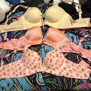 BRA BUNDLE‼️ 3 Kawaii Aesthetic Push-up Bras Included 36B - Picture 1 of 5