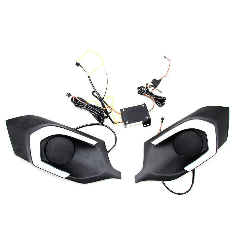 Luces de circulación diurna LED DRL para Mitsubishi Pajero Montero Sport 2016-2019 Foto 1 de 4